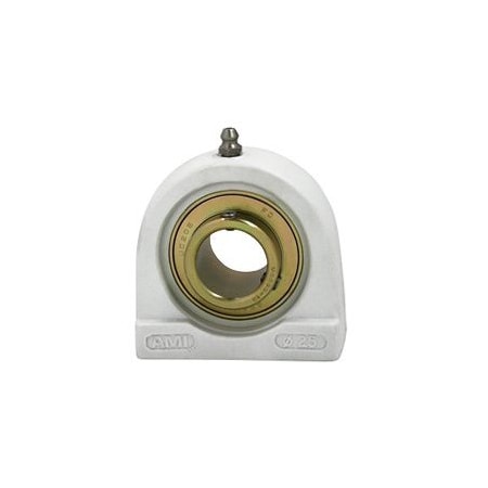 Ami Bearings SINGLE ROW BALL BEARING, 45MM ZINC WIDE SET SCREW BLACK TAPPED BASE PILLOW BLOCK UCTBL209MZ2B